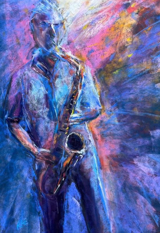 Saxy by artist Alan Ehrlich